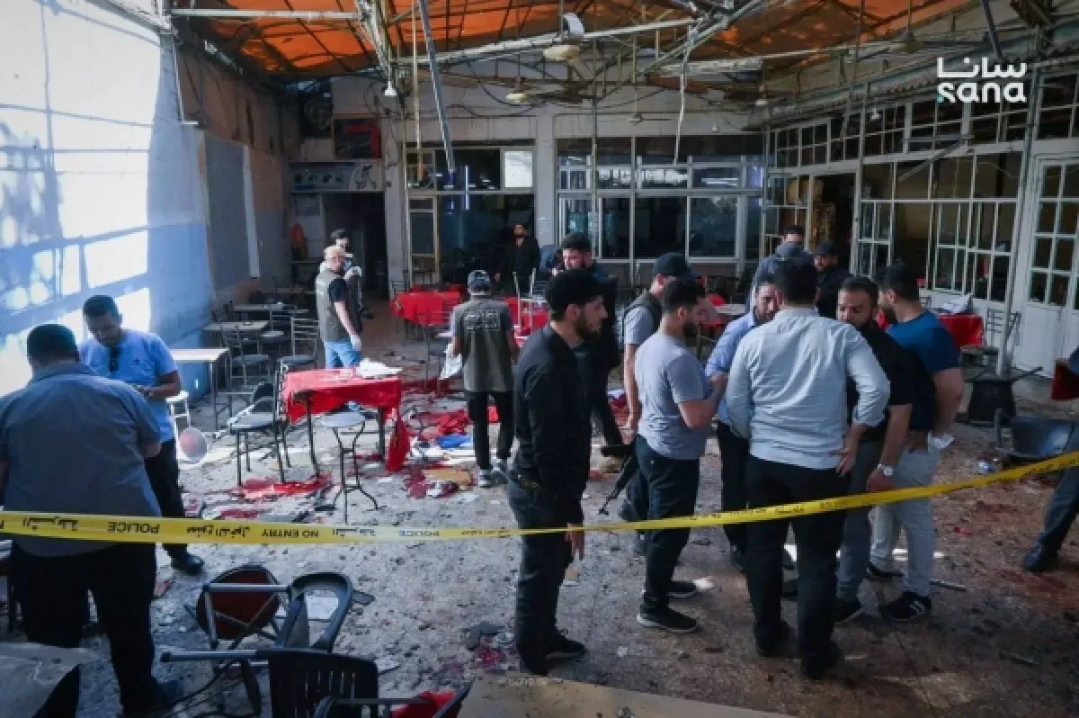 محامو سوريا يعلقون مرافعاتهم حداداً على ضحايا تفجير دمشق