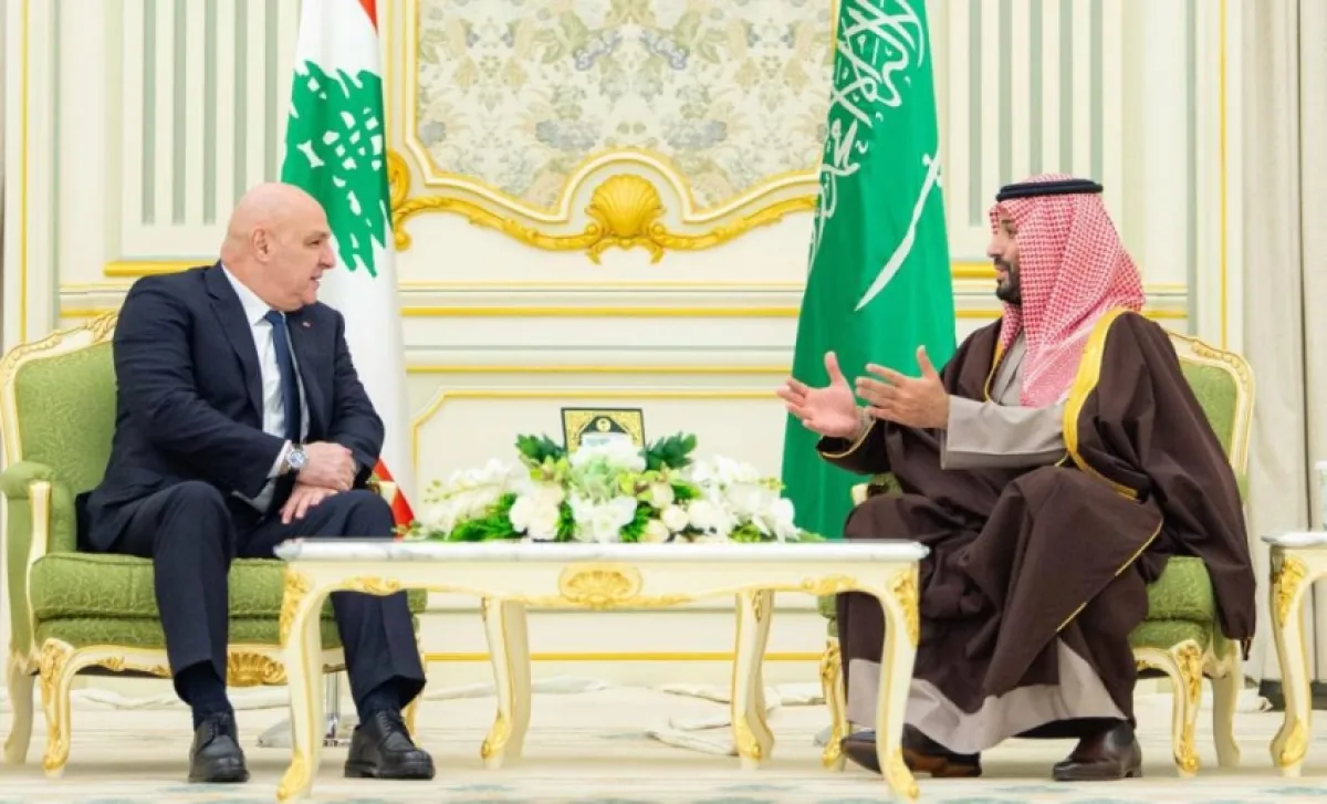 الرئيس اللبناني وولي العهد السعودي يبحثان التطورات الإقليمية