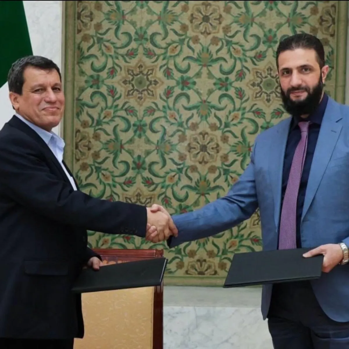 الشرع يعين مظلوم عبدي مستشارا للرئاسة السورية