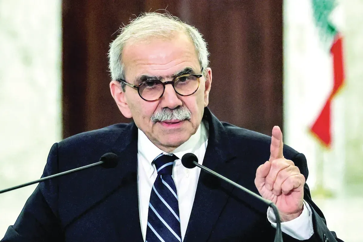 رئيس وزراء لبنان: انسحاب إسرائيل من أراضينا وبسط سلطة الدولة هدفنا في المفاوضات
