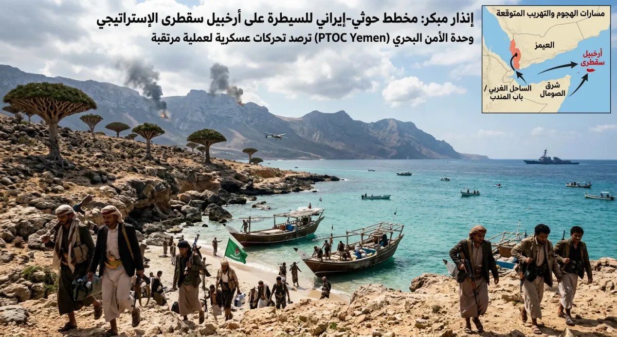 وحدة الأمن البحري: الحوثيون يستعدون لعملية عسكرية تستهدف أرخبيل سقطرى بمشاركة خبراء من الحرس الثوري الإيراني