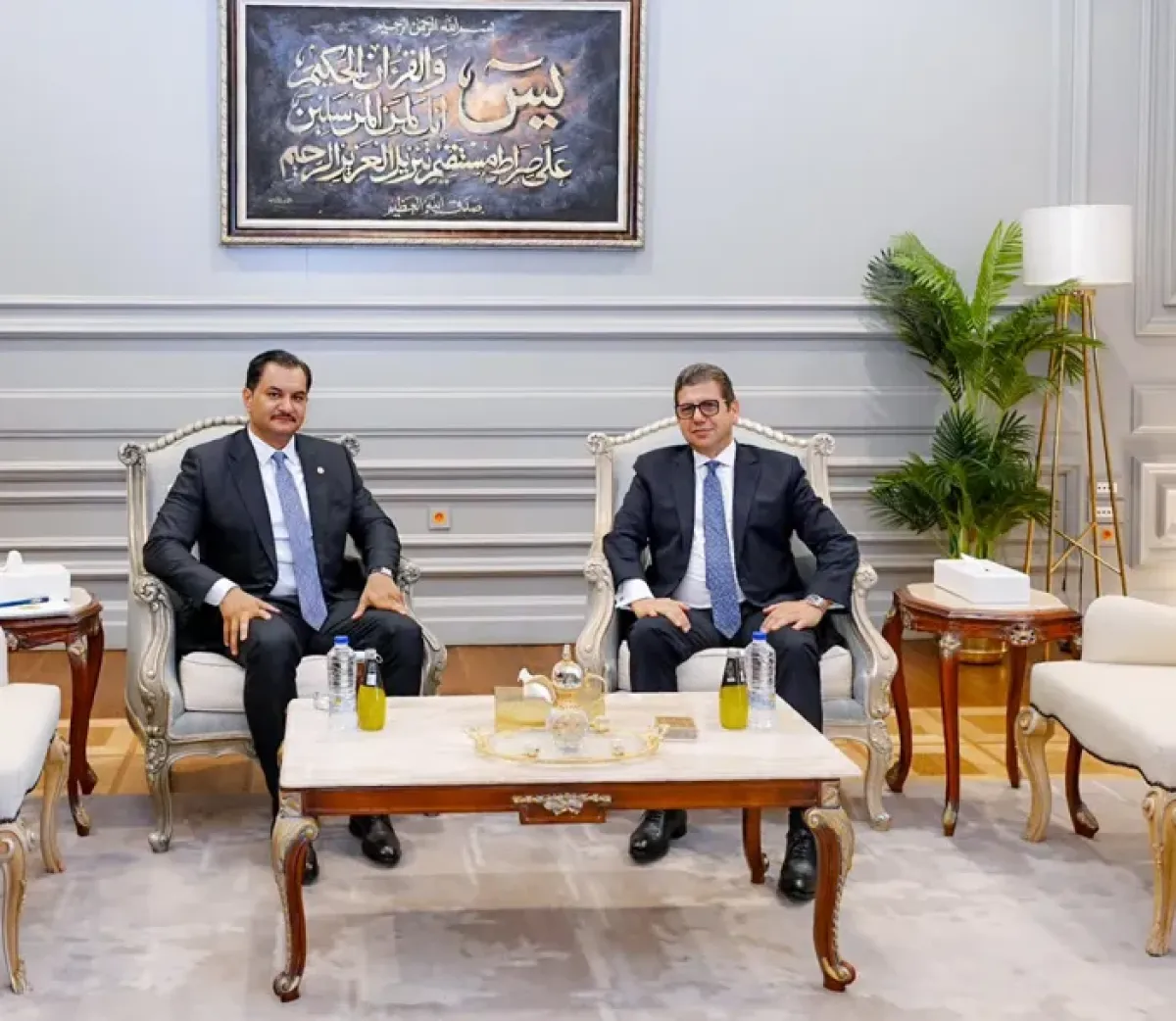 رئيس المخابرات المصرية يبحث مع صدام حفتر تطورات الأوضاع في ليبيا